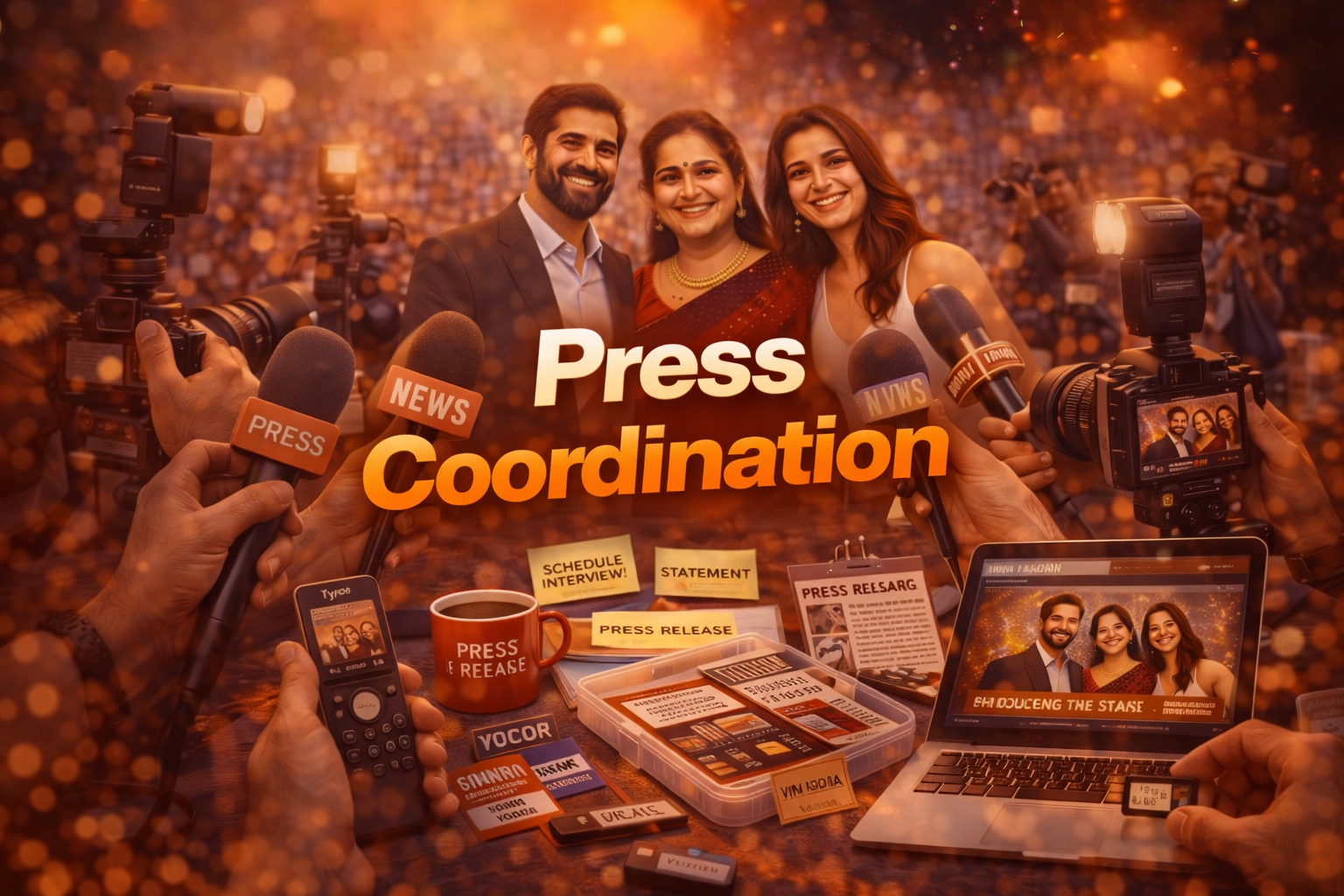 Press coordination